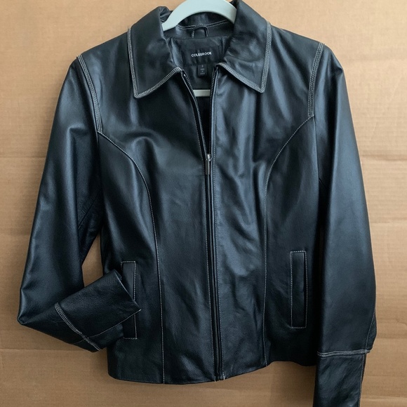Cole Brook Leather Jacket - Picture 1 of 5